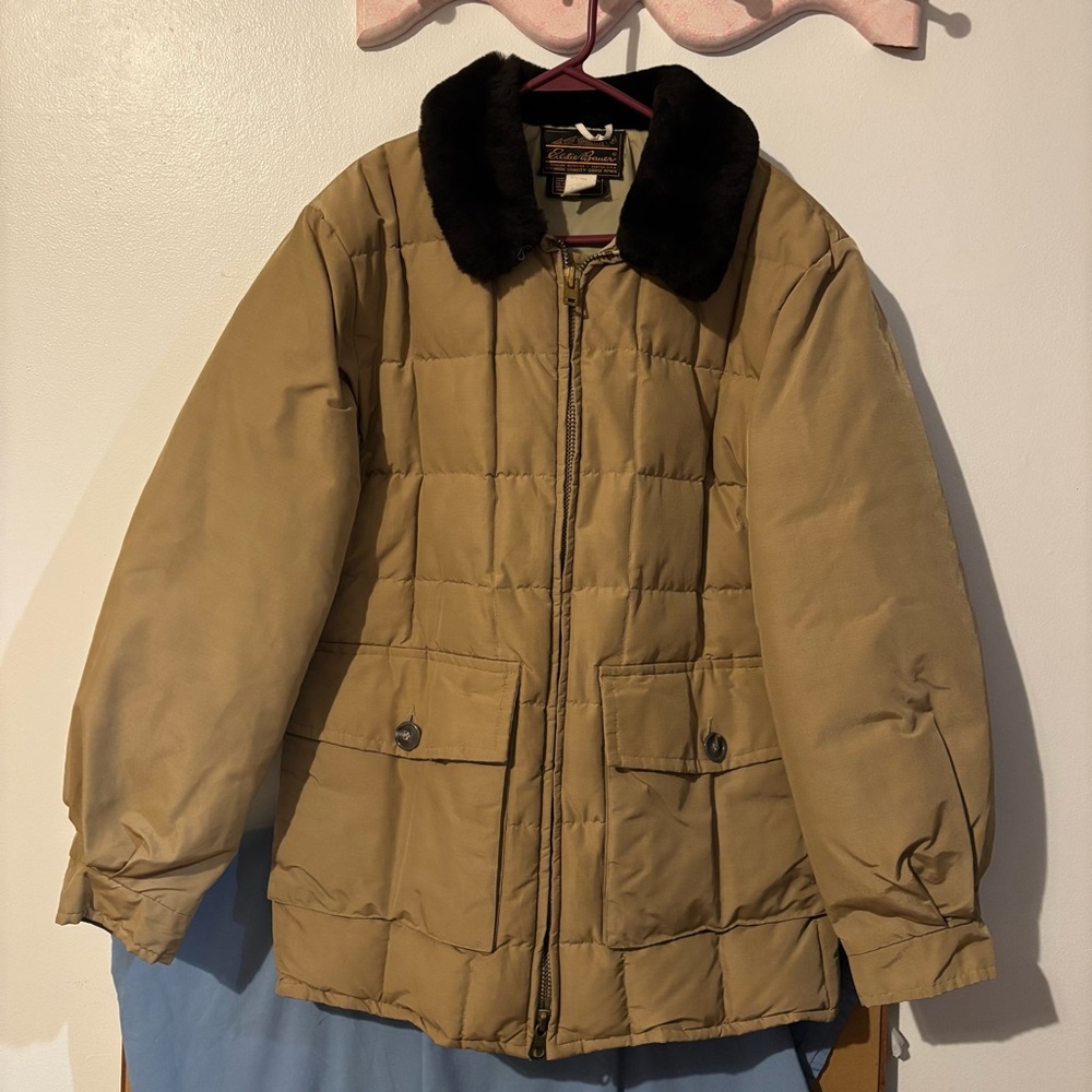 Vintage Eddie Bauer Quilted Goose Down Jacket